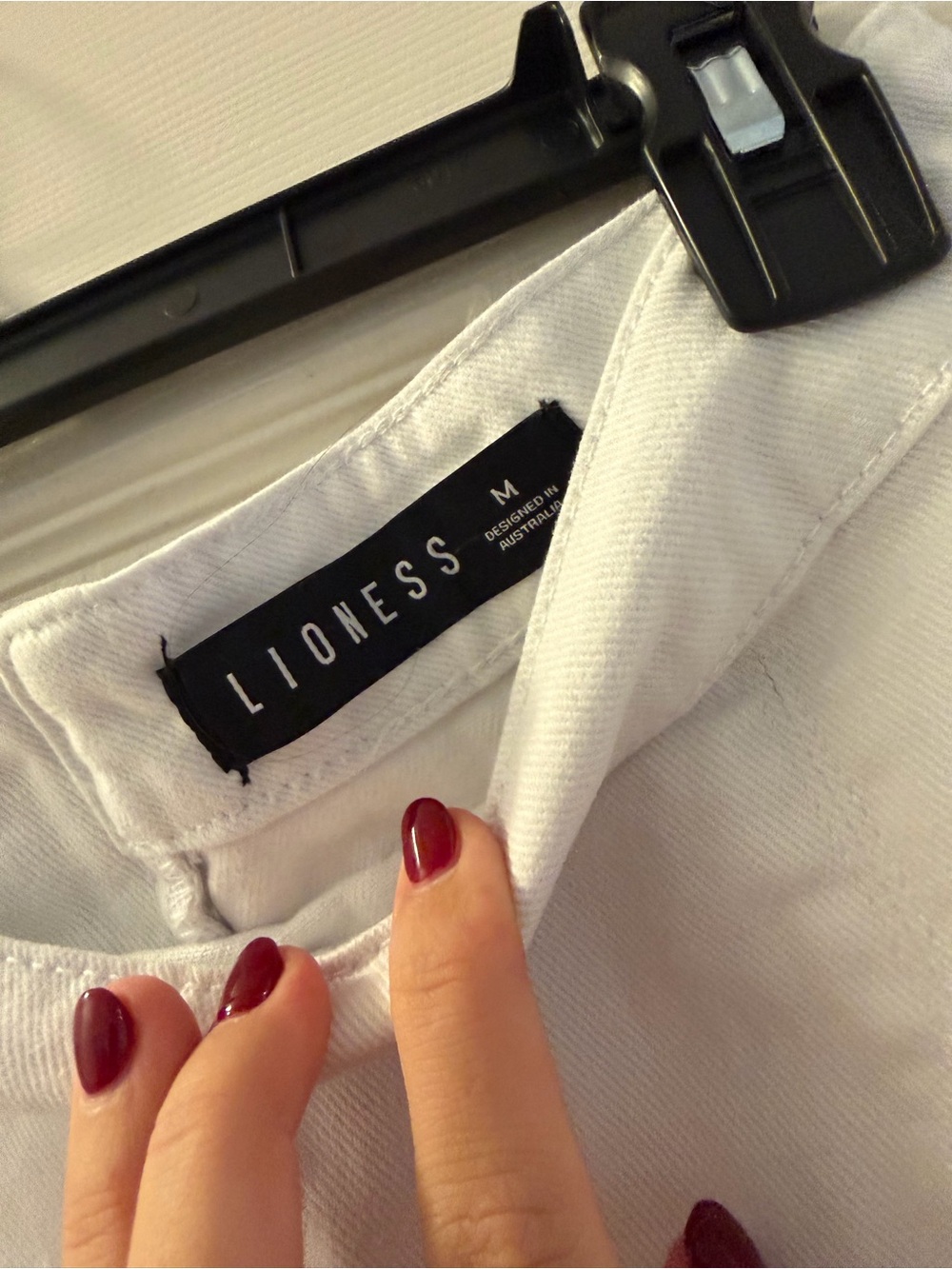Lioness White mini skirt